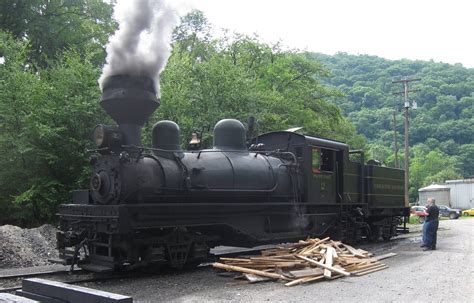Sentinel Steam Loco 7109 Cass Scenic Railroad West Virginia