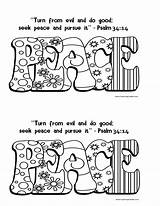 Coloring Pages Spirit Fruit Bible Peace School Fruits Psalm Sunday Jesus Kids Lessons Clipart Colouring Scripture Forgiveness Church Crafts Craft sketch template
