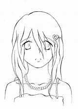 Girl Sad Little Crying Anime Drawing Boy Sketch Coloring Template Pages Deviantart Getdrawings Templates sketch template