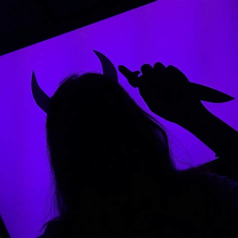 devil girl aesthetic demon aesthetic violet
