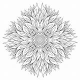 Coloring Pages Mandala Blank Pigment Colored Just Colouring Choose Board Doodle sketch template