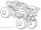 Coloring Pages Monster Truck Printable sketch template