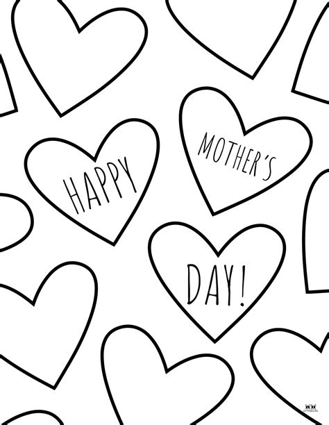mothers day coloring pages   printables printabulls