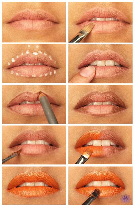how to apply lipstick step by step tutorial