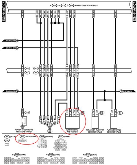 subaru ignition coil pack wiring diagram modobranie