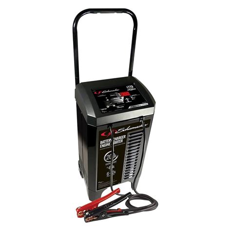 schumacher sc vv  peak amps wheeled fully automatic battery charger  engine