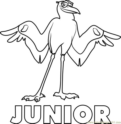 junior coloring page  storks coloring pages coloringpagescom