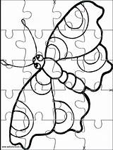 Puzzle Coloring Pages Piece Puzzles Halloween Printouts Getcolorings Color Printable Print Getdrawings sketch template
