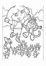 Dora Exploradora Tegninger Kleurplaat Colorear Exploratrice Tekeningen Kinderen Websincloud Printen Jeux Aktiviteter Kleurplaten Tegning Ausmalbilde Tekening Afdrukken sketch template