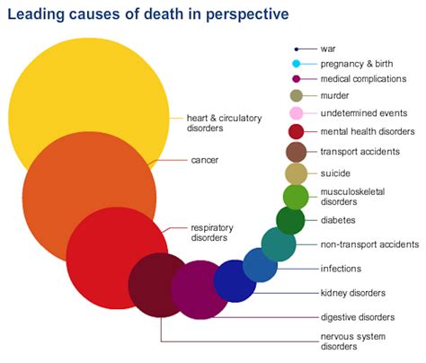 the things most likely to kill you in one infographic