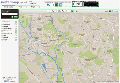 find maps blog sketchmap  openstreetmap os maps  greenbelt layer