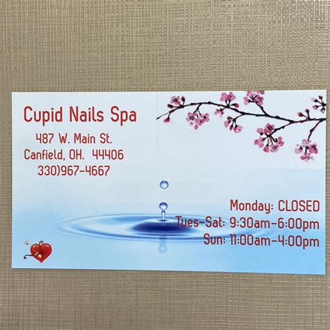 cupid nails spa canfield