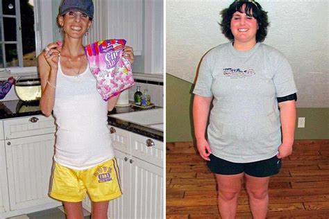 from anorexic to obese to healthy incredible photos chart woman s
