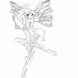 Winx Club Coloring Bloom Pages Bloomix Click Flora Getcolorings Enchantix Colo Designlooter Getdrawings sketch template