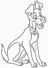 Disney Coloring Dog Pages Printable Getcolorings sketch template