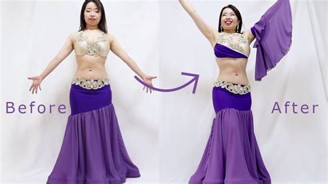 3 Steps To Turning Your Belly Dance Costume Professional Youtube