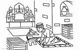 Ramadan Coloring Pages Clipart Printable Kids Adults sketch template