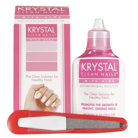 krystal clean nails  aloe  ml podiatry products