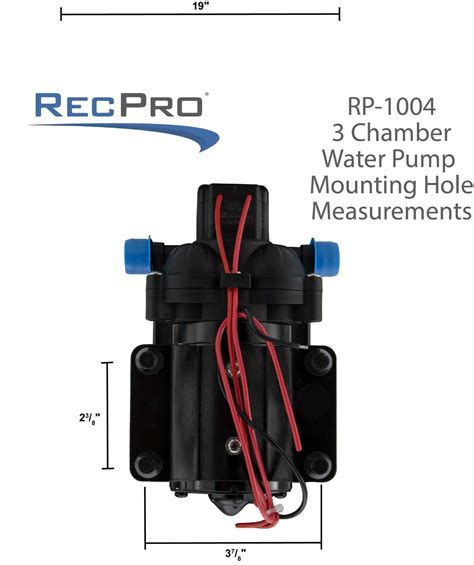 recpro rv water pump   gpm revolution    replacement ebay
