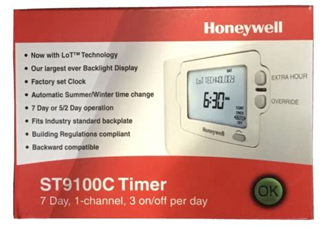 honeywell stc single heating programmer stc  sale  ebay