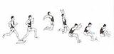 Lompat Jauh Udara Atletik Asas Gantung Lenting Cyber Reen sketch template