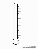 Thermometer Goal Fundraising Barometer Fundraiser Scouts Charts Reaching Therapie Editable Ontwerp Referentie Bereiken Kleuren Doelen Tips Kleurplaat Termometer Clker Temperature sketch template