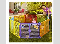 Gate Children Yard Baby Kids Fence Portable Pet Outdoors Panel 8