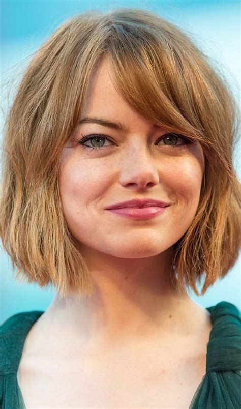 Top 34 Best Short Hairstyles With Bangs For Round Faces – Hairstyles