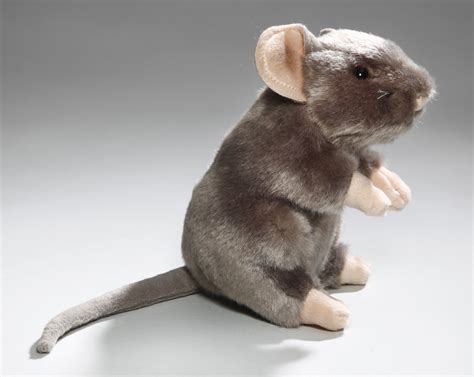 mouse grey cm plueschtierde