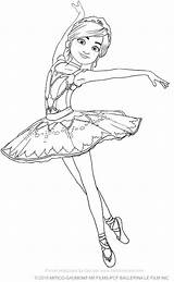 Ballerina Barbie Coloring Pages Ballet Printable Adults Girl Sheets Print Dancing Nutcracker Color Colouring Getdrawings Cute Getcolorings Dance Angelina Coloringbay sketch template