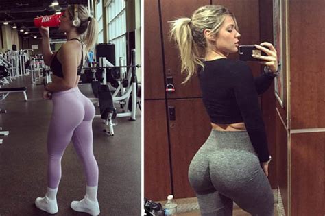 how to get bigger bum without squatting fitness babe reveals secrets behind bubble butt
