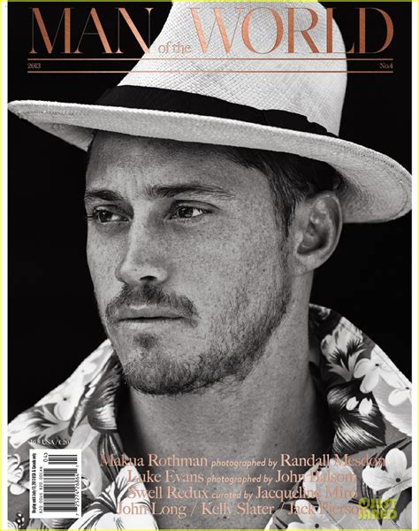 Luke Evans Covers Man Of The World Issue 4 Exclusive Photo
