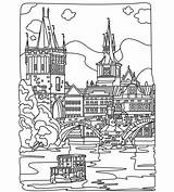 Coloring Pages Architecture Adults Cities Choose Board sketch template