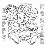 Easter Paques Gratuit Colorier Chicks Oeufs Pâques Coloringhome sketch template