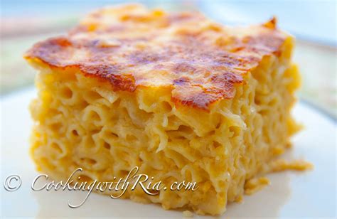 Trinidad Style Macaroni Pie Recipe Bryont Blog