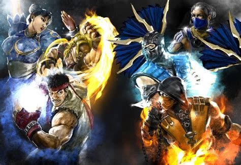 Would A Street Fighter Vs Mortal Kombat Game Be Successful Gaming