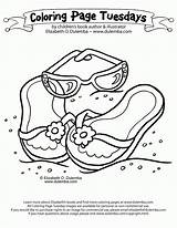 Coloring Flip Pages Printable Flops Clipart Flop Library sketch template