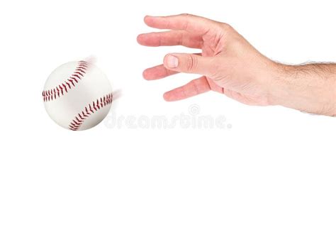hand throwing  baseball stock image image  activity