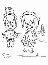 Coloring Pages Pebbles Bam Bamm Together Play Printable Flintstone Baby Print Recommended Cartoon Drawings Getdrawings 775px 43kb Color sketch template