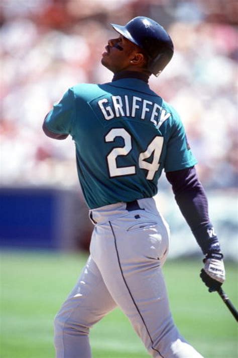 ken griffey jr s smooth baseball swing carries over to