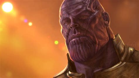 Download Close Up Thanos Hd Wallpaper