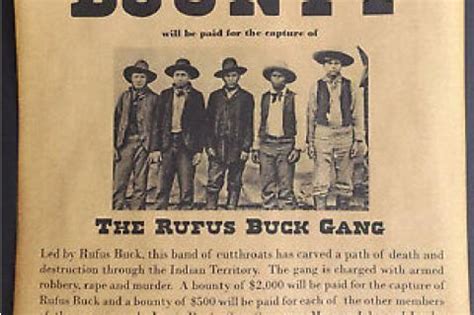 rufus buck gang hughes county tribune