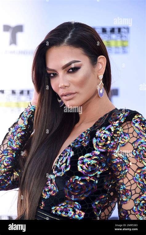 Zuleyka Rivera Arrives At The Latin American Music Awards At The Dolby