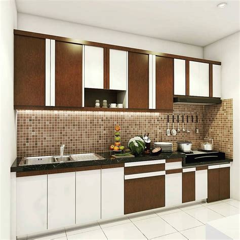 kitchen set minimalis modern sederhana model dapur dapur dapur