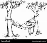 Hammock Cosy sketch template