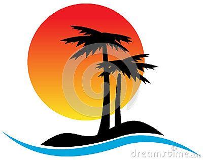 tropical logo tropical logo tree vector illustration palm tree vector
