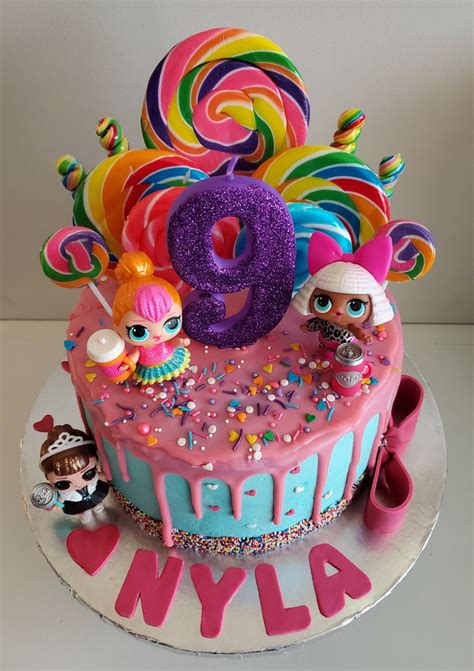 lol doll inspired cake  lol doll cake birthday cake girls  xxx