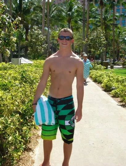 shirtless beefcake male frat jock pool hunk board shorts photo pinup