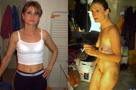 skinny milf before and after