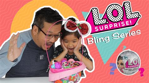 unboxing lol surprise bling series youtube